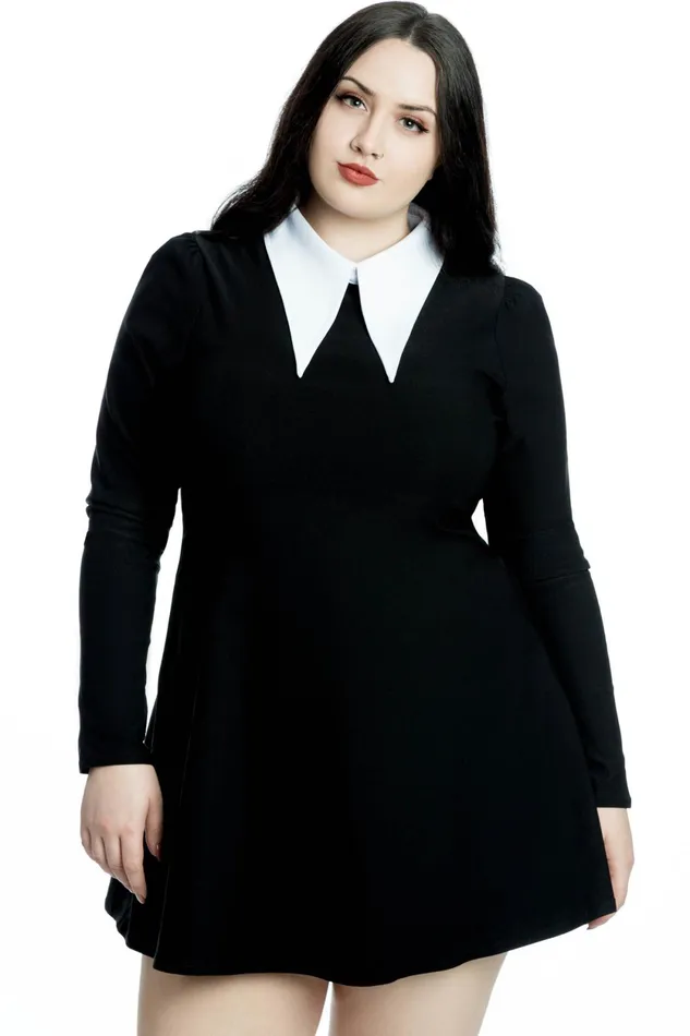 Women Mini Killstar Cathedral Skater Dress
