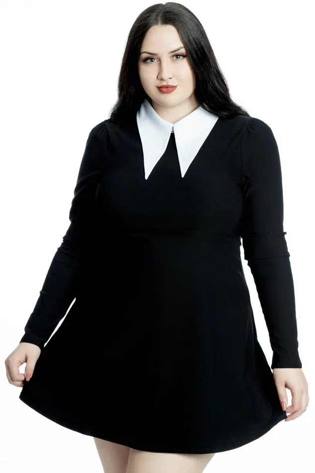 Women Mini Killstar Cathedral Skater Dress