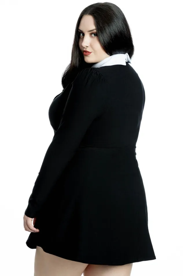 Women Mini Killstar Cathedral Skater Dress