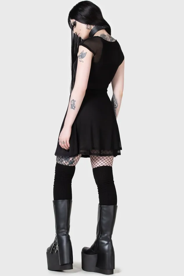 Women Mini Killstar Death Valley Mini Dress