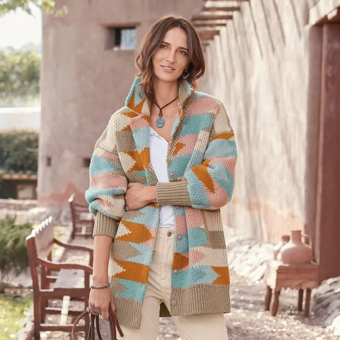 Women Mountain Voyager Sweater Coat Butterscotch Sundance Catalog Sweaters