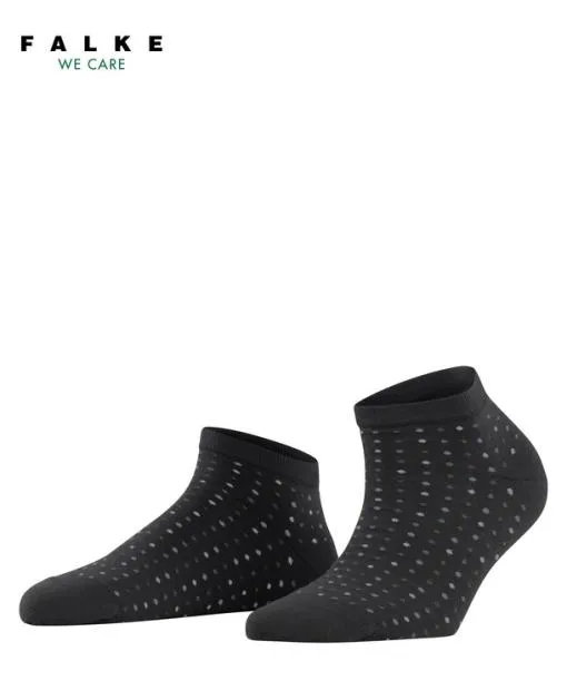 Women Multispot Women Sneaker Socks Black FALKE Ankle Socks