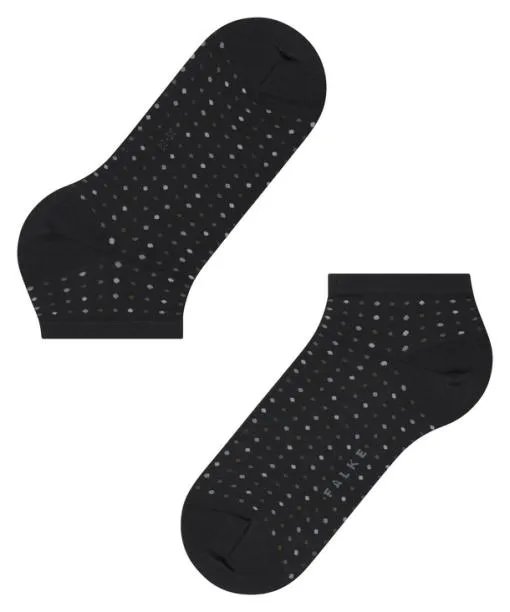 Women Multispot Women Sneaker Socks Black FALKE Ankle Socks