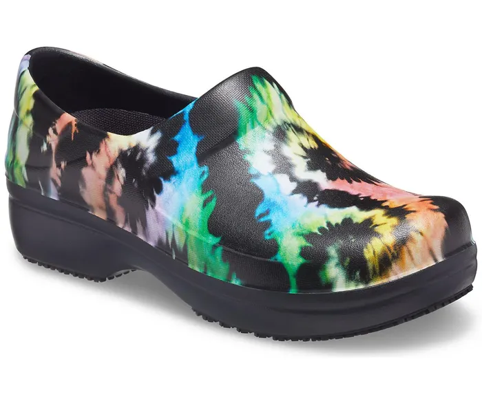 Women Neria Pro II Graphic Clog Black Crocs Clogs