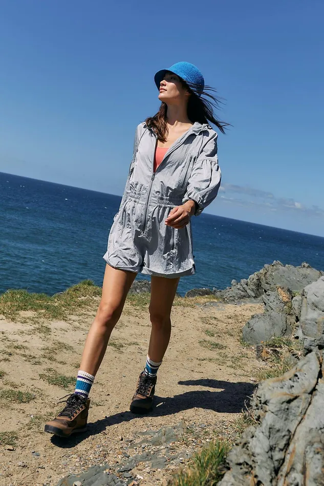 Women OnePieces Free People Peace Out Onesie Arctic Mist