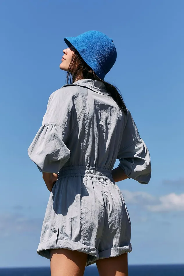 Women OnePieces Free People Peace Out Onesie Arctic Mist
