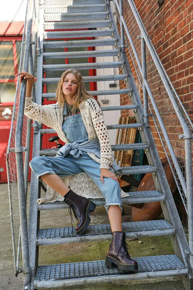 Women Overalls Free People Christina Overalls Faded Indigo