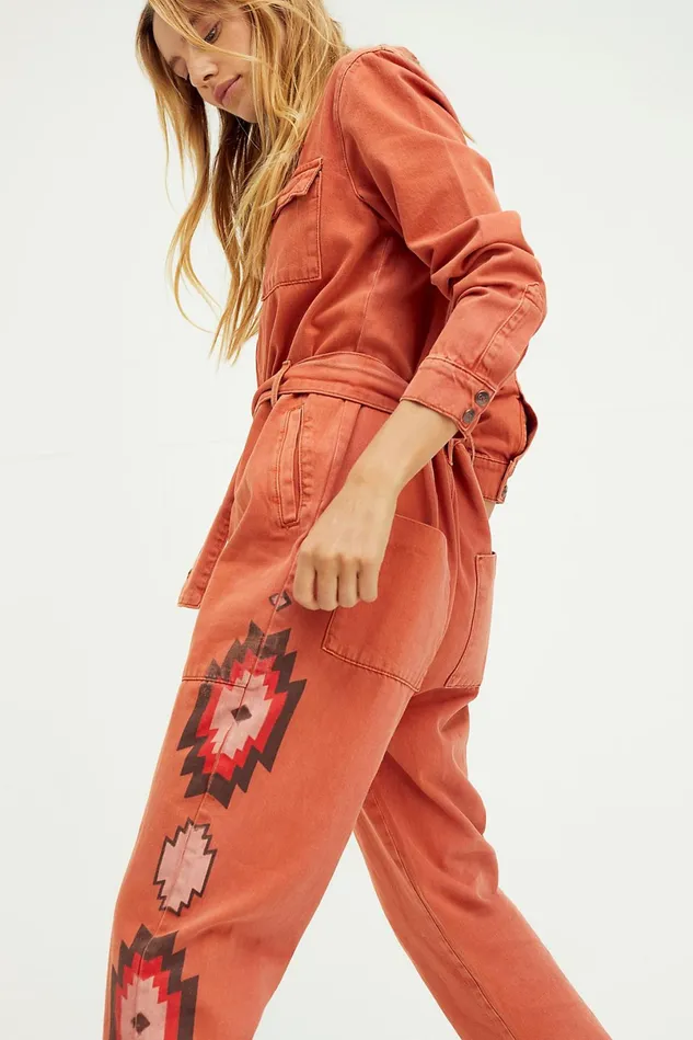 Women Overalls Free People Claudia Coverall Indian Arrow