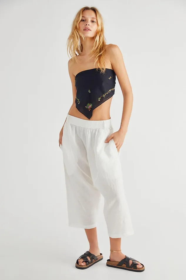 Women Pants Free People Weekend Short Off White