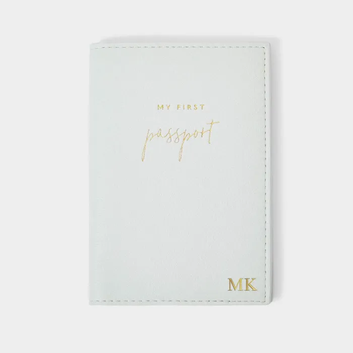 Women Passport Covers and Holders Katie Loxton Children039s My First Passport Holder 8211 Blue