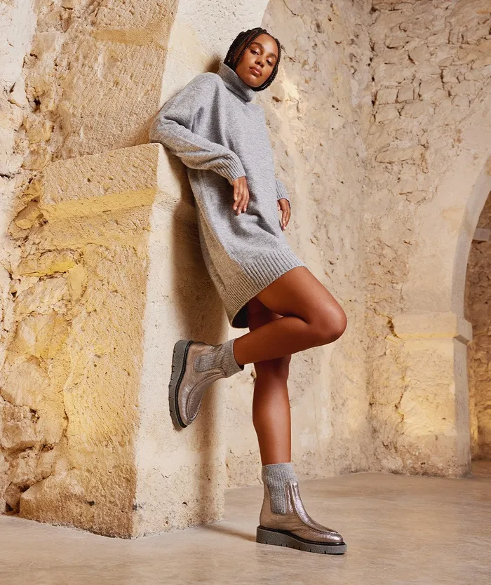 Women Patagonia Grey 8211 Ankle Boots Pedro Miralles