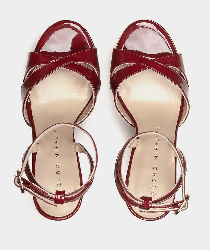 Women Patricia Red 8211 Heeled Sandals Pedro Miralles