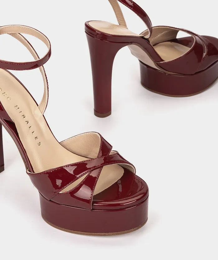 Women Patricia Red 8211 Heeled Sandals Pedro Miralles