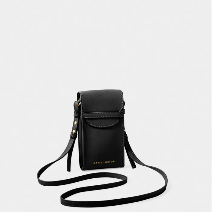 Women Phone Bags Katie Loxton Cece Crossbody Phone Bag In Black
