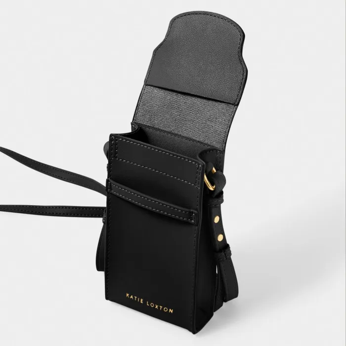 Women Phone Bags Katie Loxton Cece Crossbody Phone Bag In Black