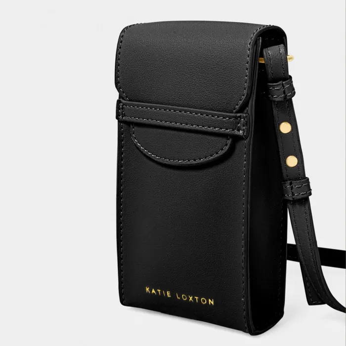 Women Phone Bags Katie Loxton Cece Crossbody Phone Bag In Black
