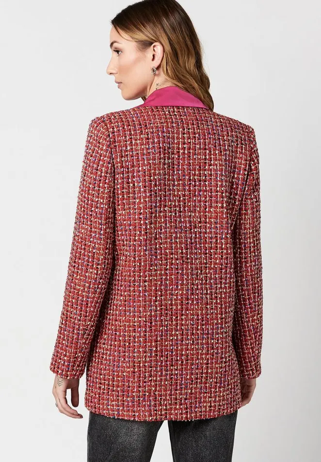 Women Pink Yarrow Brielle Blazer Pink Yarrow Buffalo David Bitton Jackets