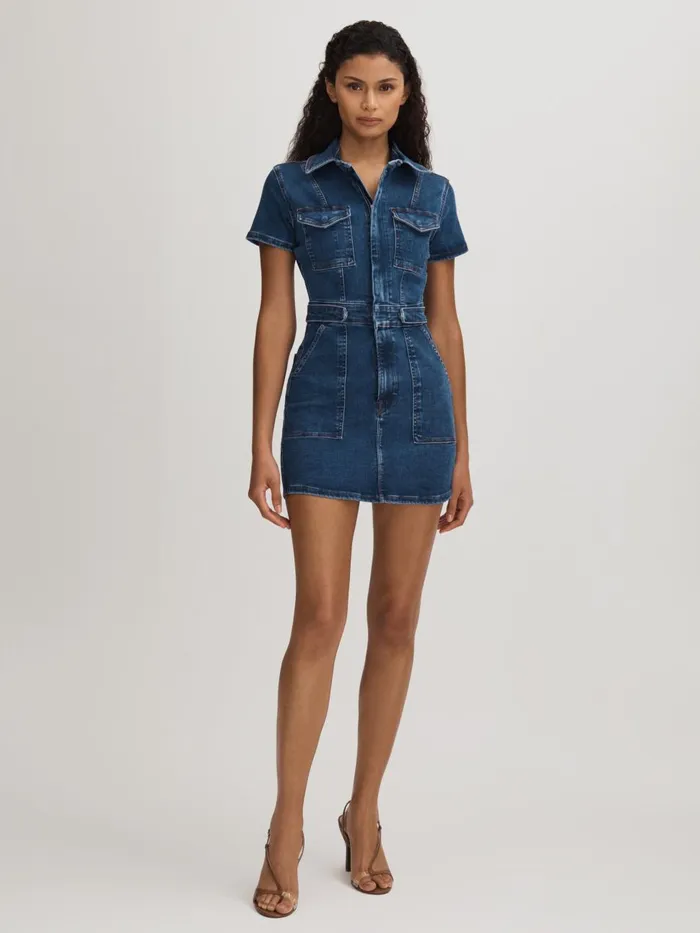 Women Reiss Brands American Dress Indigo