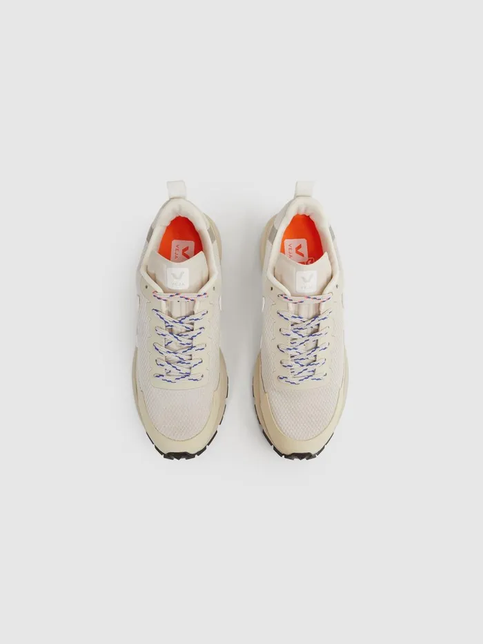 Women Reiss Brands Dekkan Veja Mesh Hiking Trainers Natural