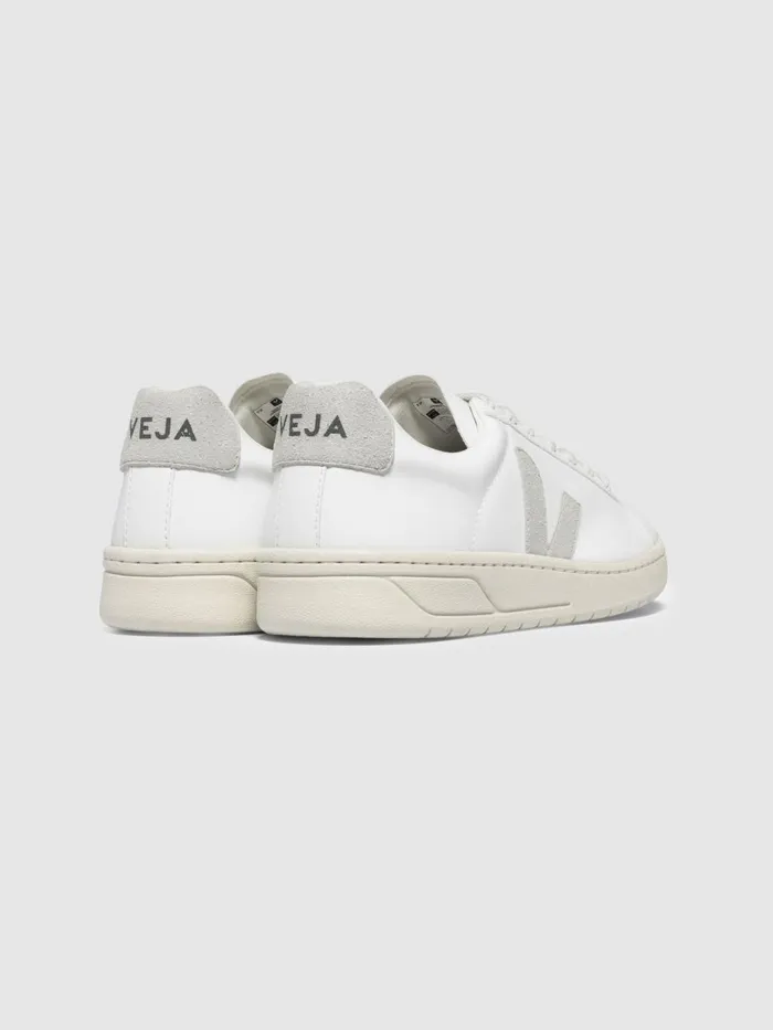Women Reiss Flats Vegan Leather Trainers Whitenatural