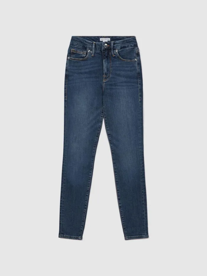 Women Reiss Jeans American Good American Cropped Skinny Jeans Blue