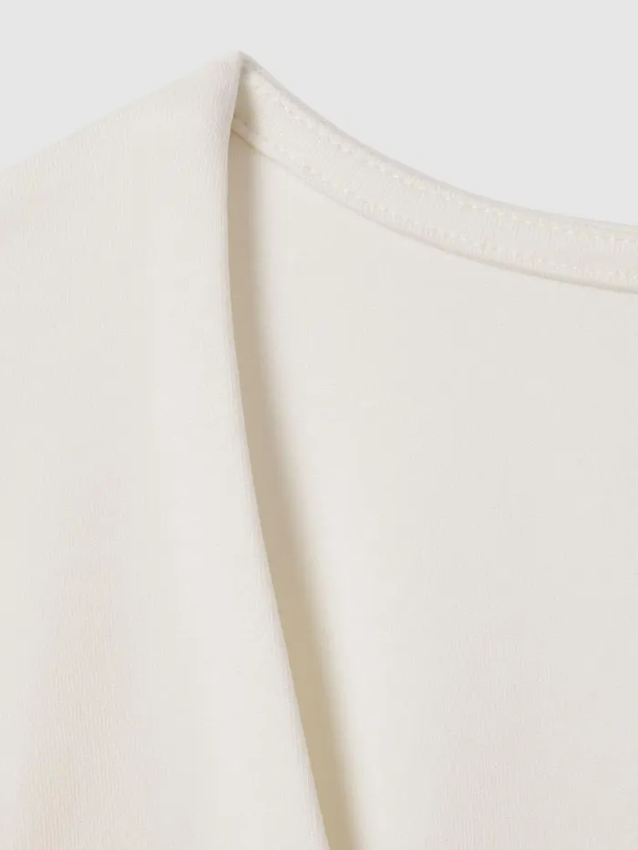 Women Reiss Tops Courtney Scoop Neck Vest Ivory