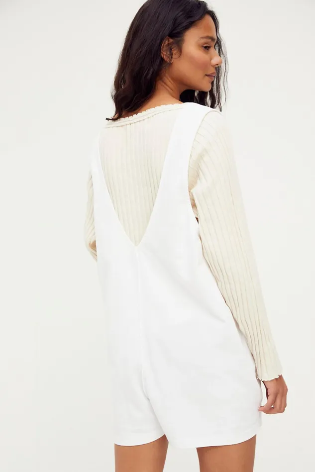 Women Rompers Free People Playa Set Natural Combo