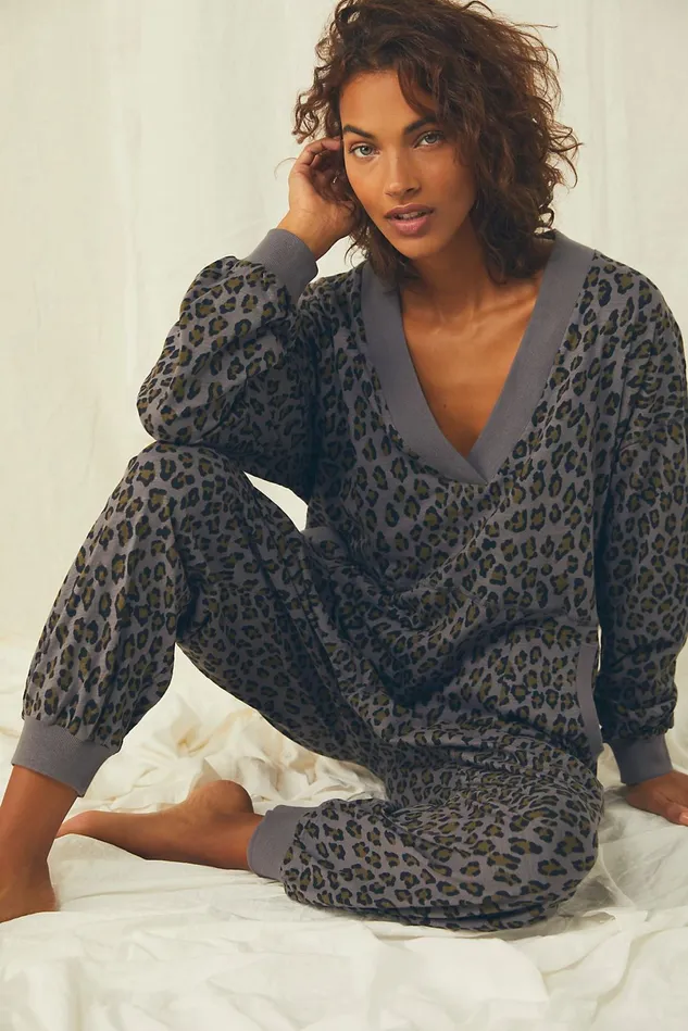 Women Rompers Free People Printed Just Because Romper Charcoal Combo