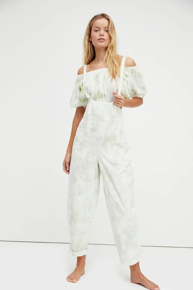 Women Rompers Free People Stroll In Kyoto Set Succulent
