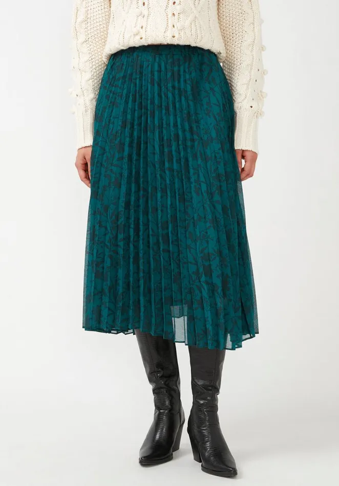 Women Roux Pleated Fall Floral Green Women039s Skirt Fallfloral Grn Buffalo David Bitton Dresses and Jumpsuits Women Roux Pleated Fall Floral Green Women039s Skirt Fallfloral Grn Buffalo David Bitton Dresses and Jumpsuits