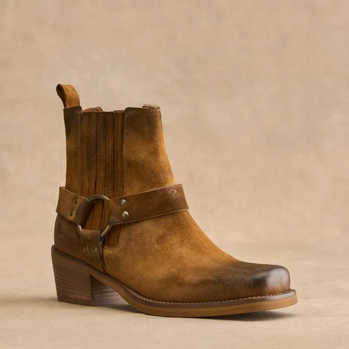 Women Sagrado Moto Boots Whiskey Sundance Catalog Boots
