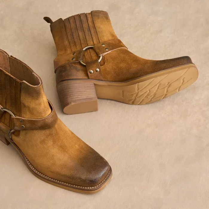 Women Sagrado Moto Boots Whiskey Sundance Catalog Boots
