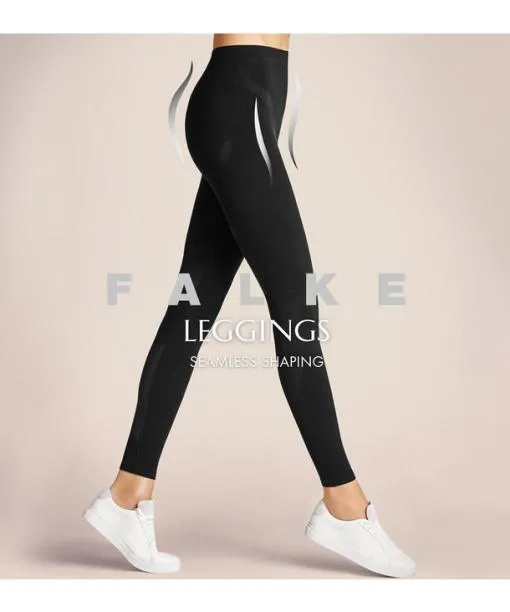 Women Seamless Shaping Women Leggings Marine FALKE Functionals