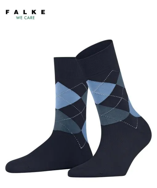 Women Sensitive Argyle Women Socks Midnight FALKE Socks