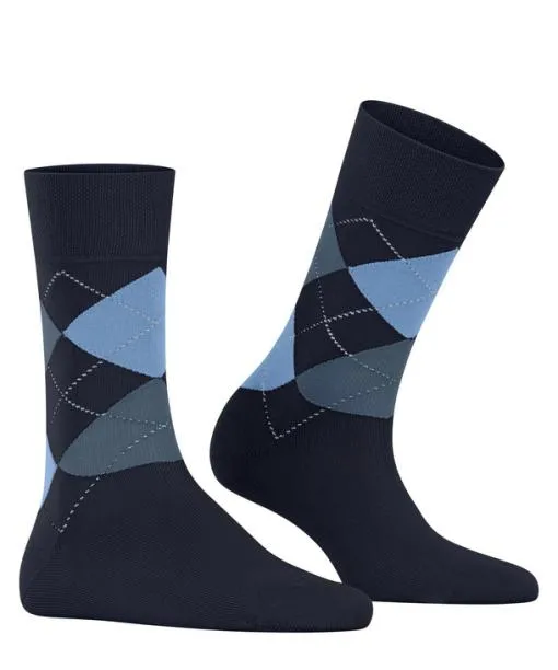 Women Sensitive Argyle Women Socks Midnight FALKE Socks