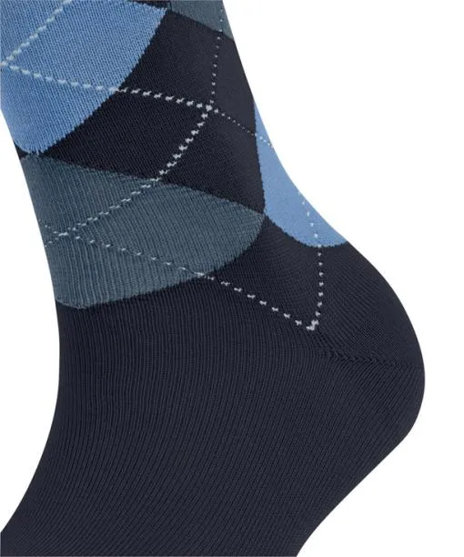 Women Sensitive Argyle Women Socks Midnight FALKE Socks