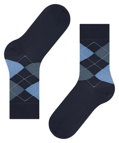 Women Sensitive Argyle Women Socks Midnight FALKE Socks