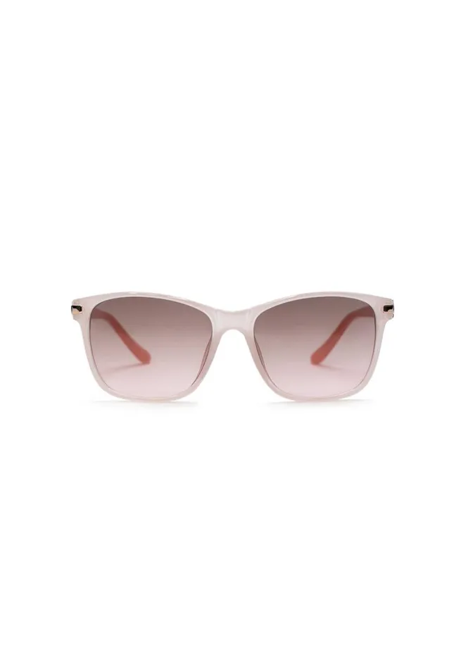 Women Shades Of Pink Square Sunglasses Blush Buffalo David Bitton Sunglasses