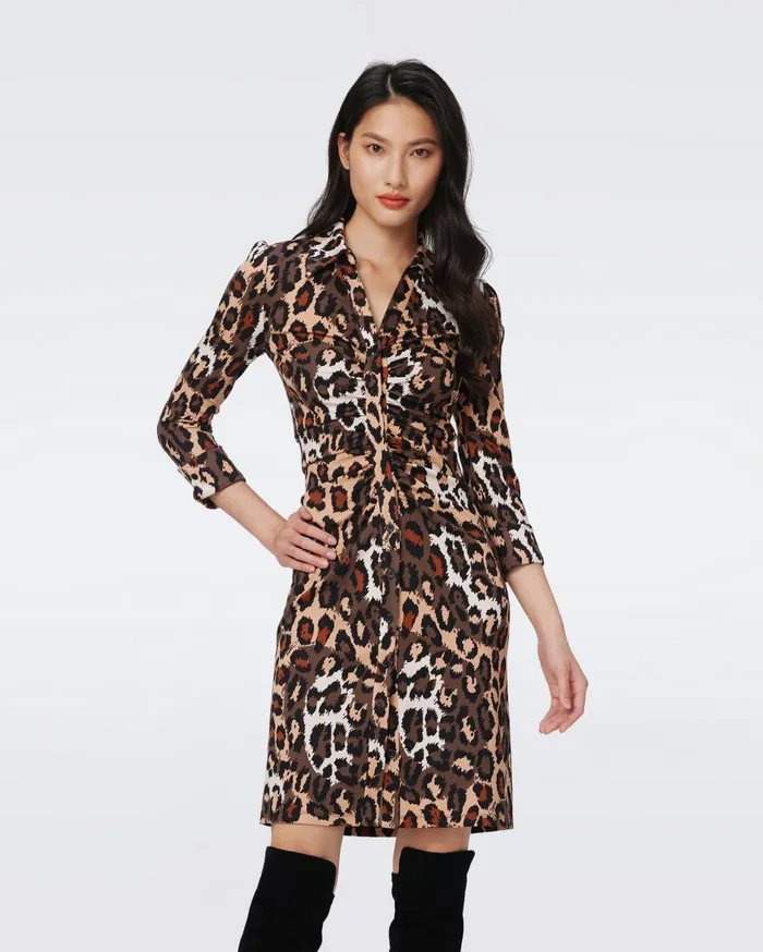 Women Sheska Dress Tiny Jungle Cat DVF Dresses