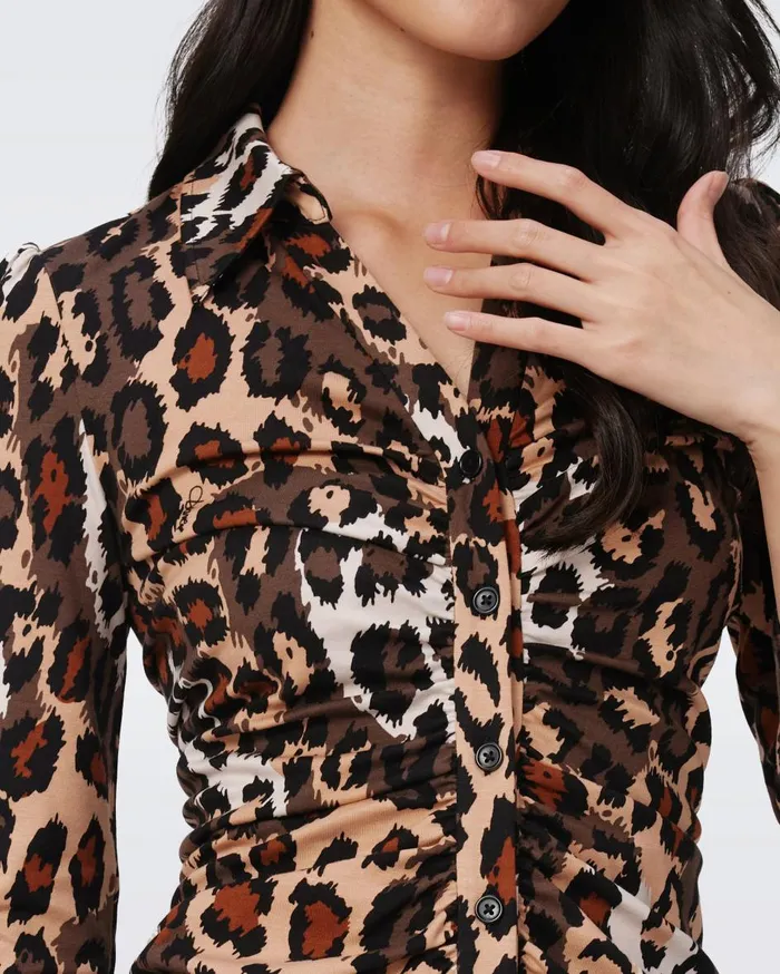 Women Sheska Dress Tiny Jungle Cat DVF Dresses