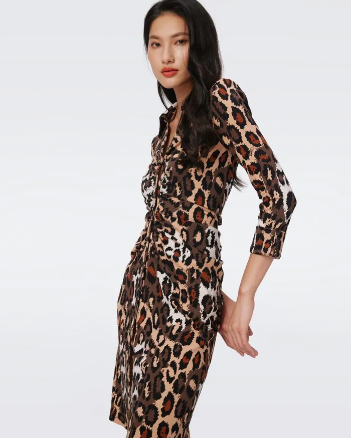 Women Sheska Dress Tiny Jungle Cat DVF Dresses
