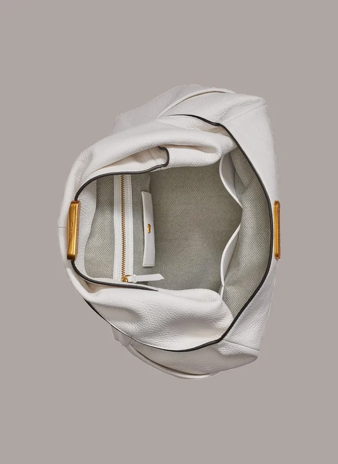 Women Shoulder And Hobo Bags Donna Karan AMAGANSETT SHOULDER BAG Brilliant White