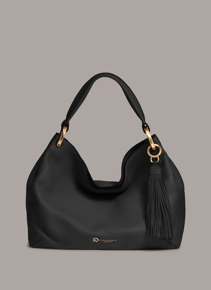 Women Shoulder And Hobo Bags Donna Karan GLENWOOD SHOULDER BAG Black