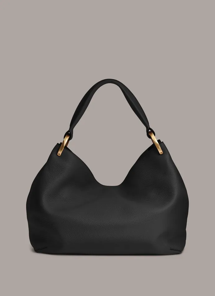 Women Shoulder And Hobo Bags Donna Karan GLENWOOD SHOULDER BAG Black