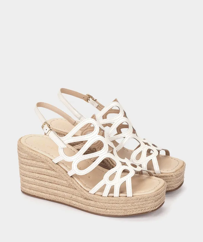 Women Sintra White 8211 Wedges Pedro Miralles