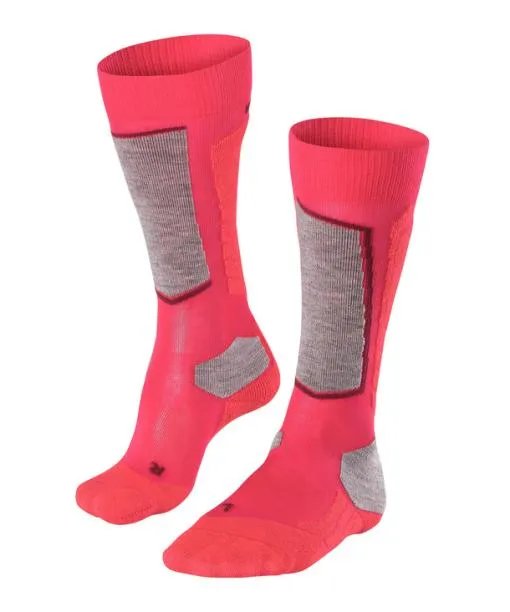 Women SK2 Intermediate Vegan Women Skiing Kneehigh Socks Rose FALKE Ski Socks