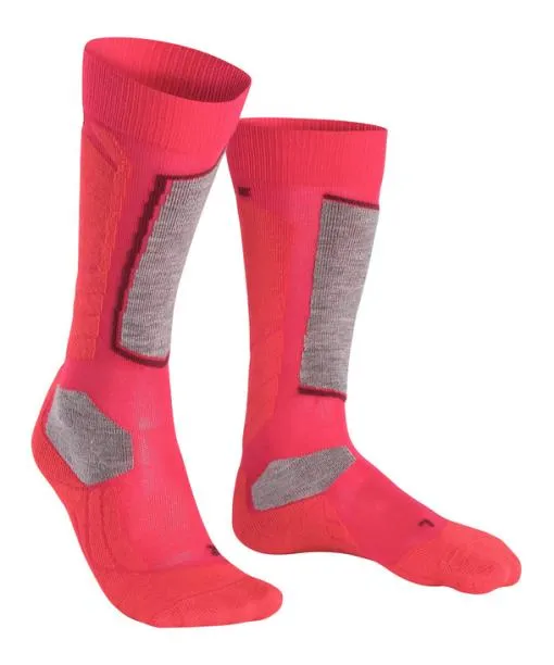 Women SK2 Intermediate Vegan Women Skiing Kneehigh Socks Rose FALKE Ski Socks