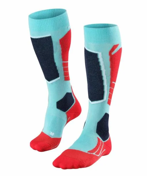 Women SK2 Intermediate Women Skiing Kneehigh Socks Fiji FALKE Ski Socks