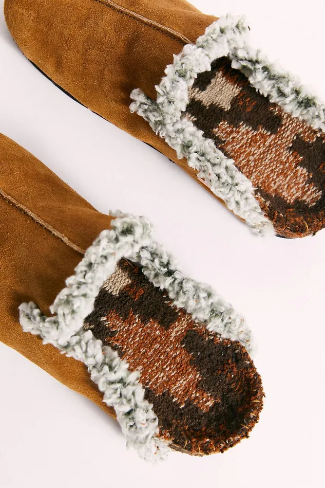 Women Slippers Free People Damon Cozy Mules Tan