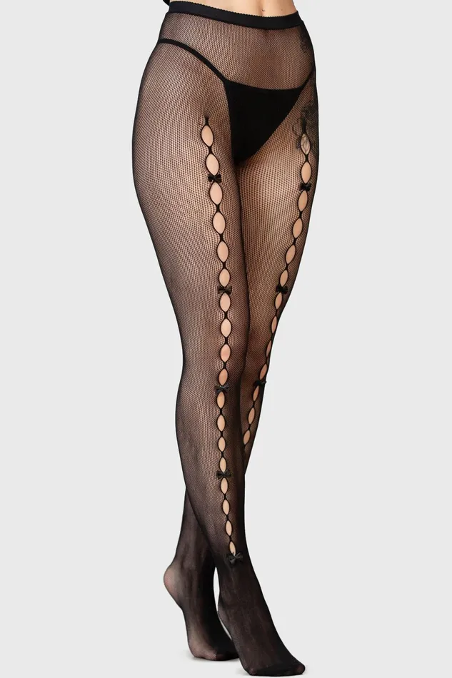 Women Socks and Tights Killstar Empty Promise Tights